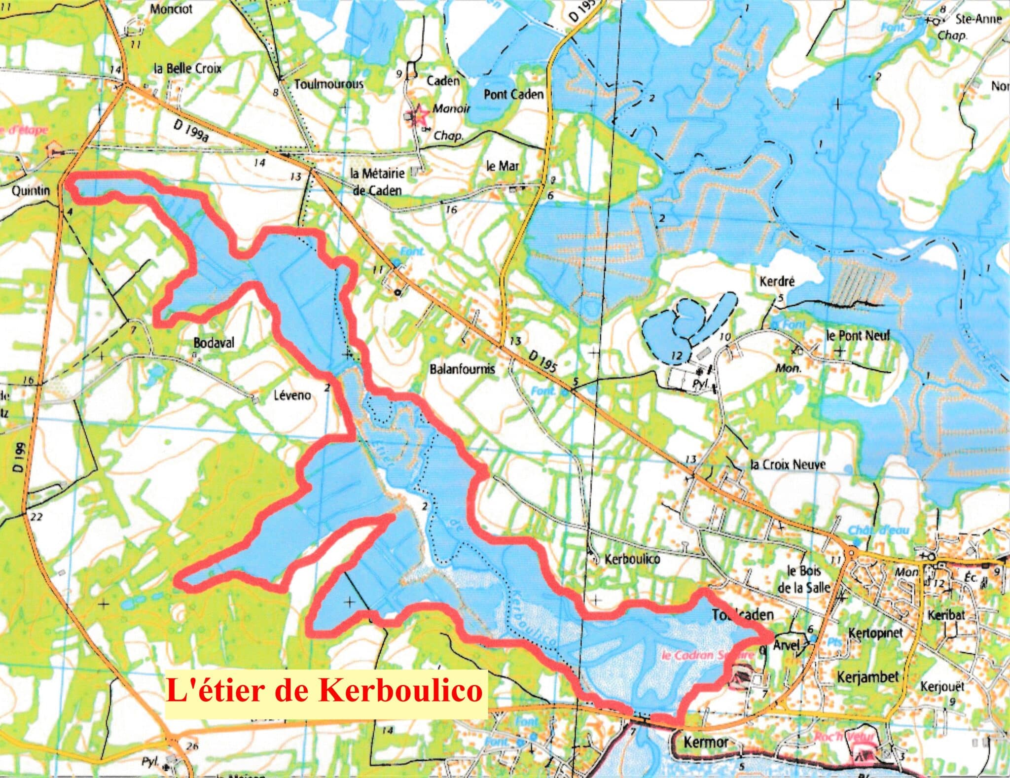 L'étier de Kerboulico