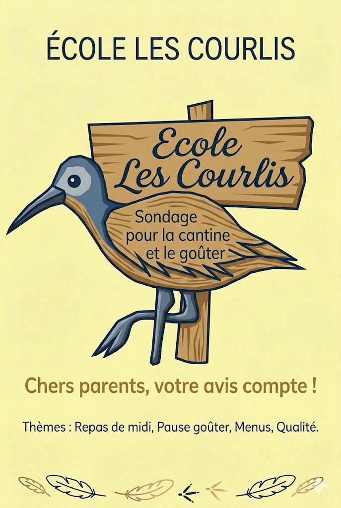 Ecole Les Courlis sondage