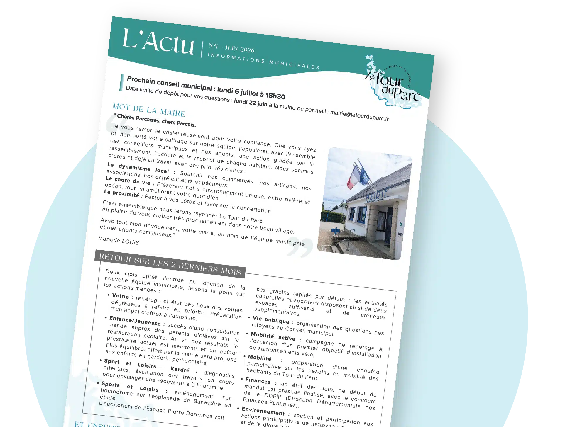 Présentation de l'Actu